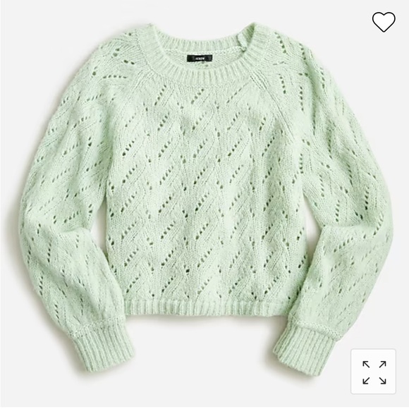 J. Crew Sweaters - J.Crew Pointelle crewneck sweater